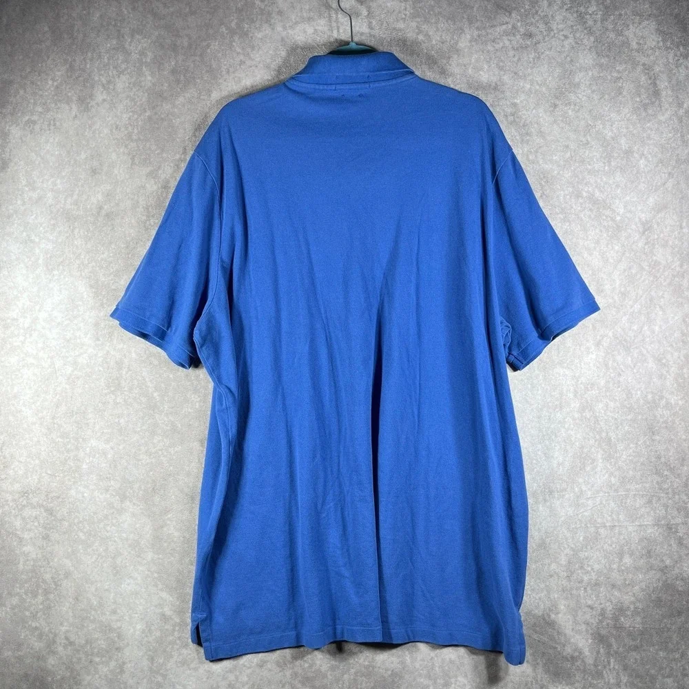 Polo Ralph Lauren Polo Shirt Mens Size 2XL Blue Classic Fit Short Sleeves Preppy